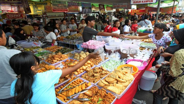 Menu takjil bervariasi