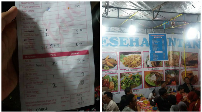 Gara-gara Menaikkan Harga Makanan Sembarangan, Lesehan di Malioboro Ditutup Paksa Oleh Aparat!