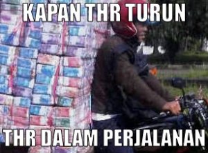 THR dalam perjalanan