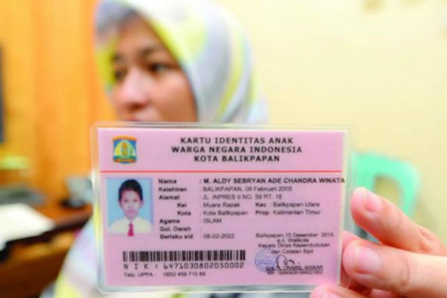 Udah Pada Tahu Belum Kalau Ternyata Indonesia Punya KTP Anak? 2019 Nanti, Semua Anak Wajib Punya