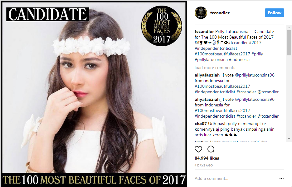 5 Artis Indonesia Masuk Nominasi 100 Wanita Tercantik Dunia. Nomer Terakhir Gimana Menurut Kalian?