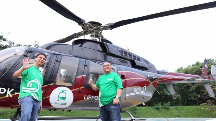 Grab Bakalan Ngeluarin Layanan Transportasi Helikopter, Waduh, Udah Kebayang Jadinya Gimana?