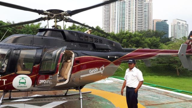 Grab Bakalan Ngeluarin Layanan Transportasi Helikopter, Waduh, Udah Kebayang Jadinya Gimana?