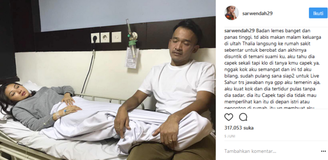 Sarwendah Bikin Iri Banyak Cewek Karena Perlakuan Ruben yang Satu Ini, Enaknya Punya Suami Baik Hati