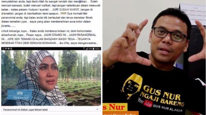 Ngeyel Bilang Jupe Masih Belum Meninggal, Akhirnya Ulfa Ditegur Ustad Gus Nur. Diminta Bertobat Pula