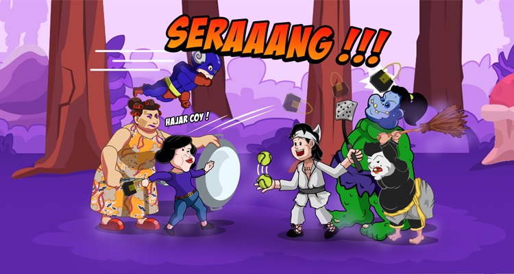 Juragan Wayang Mobile RPG: Game Strategi Penuh Komedi, Asli Buatan Anak Negeri