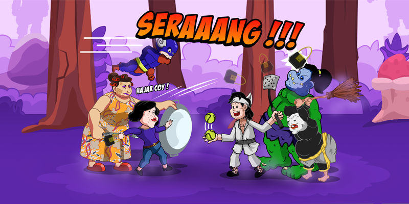 Juragan Wayang Mobile RPG: Game Strategi Penuh Komedi, Asli Buatan Anak Negeri