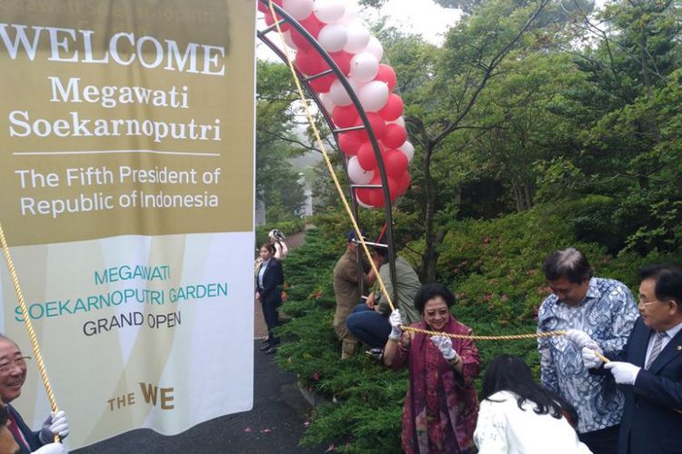 Baru Diresmikan. Ada Megawati Soekarnoputri Garden di Korea Selatan! Ini 4 Cerita Di Balik Namanya