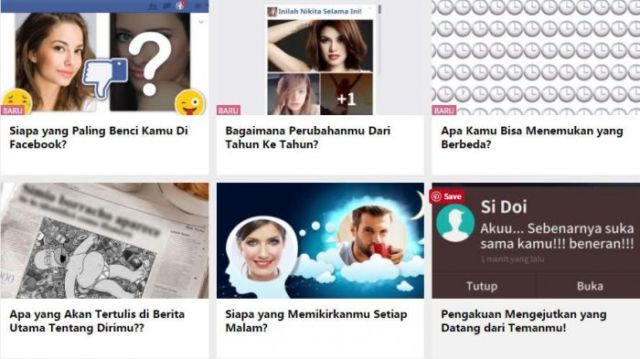 Hati-Hati, Ini Bahayanya Suka Main Kuis Lucu-Lucu di Facebook. Jangan Dilihat Serunya Doang