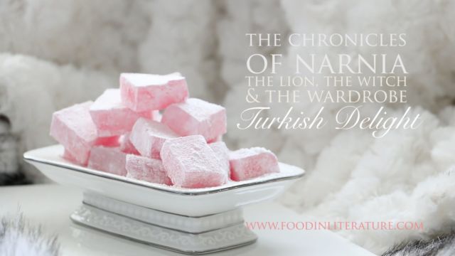 Turkish Delight recipe from The Chronicles of Narnia