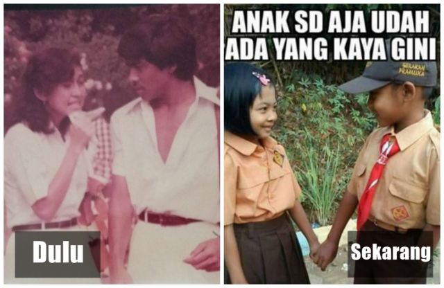 9 Perbedaan Pacaran Era Bapak-Ibu Dulu Dan Pacaran di Zaman Sekarang. Lucu, Tapi Kok Sedih Juga