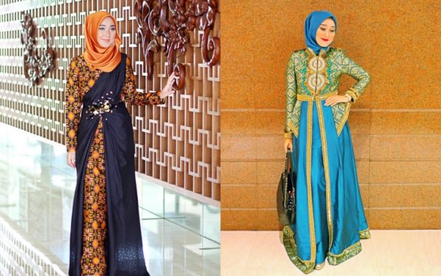 Inspirasi Gaun Muslimah Elegan untuk Kondangan A la Selebgram. Minim Glamor Tapi Menawan!