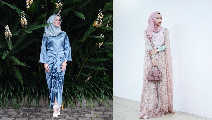 Inspirasi Gaun Muslimah Elegan untuk Kondangan A la Selebgram. Minim Glamor Tapi Menawan!