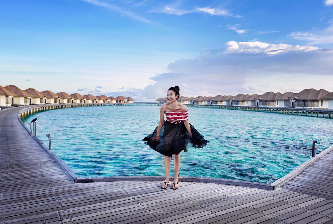 Mengintip Gaya Liburan Sosialita Super Kaya, Jamie Chua di Maldives. Bakal Bikin Mupeng Abis!