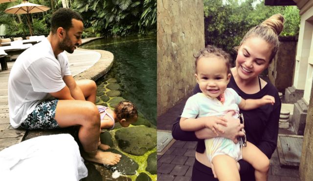 John Legend dan Keluarga Berlibur ke Bali, Lihat deh Foto-Foto Kebahagiaan Keluarga Ini!