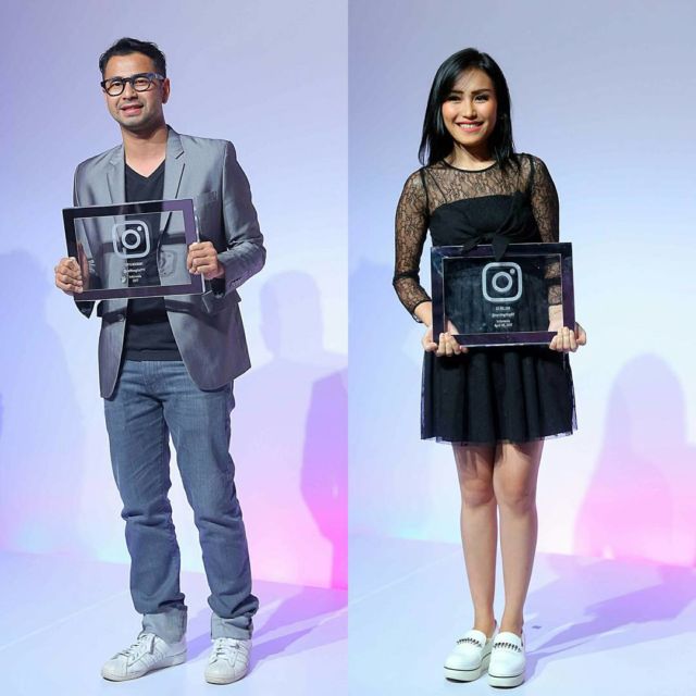 Sering Dihujat oleh Warganet, Ayu Ting Ting dan Raffi Ahmad Malah Dapat Penghargaan dari Instagram!