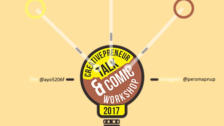 Creativepreneur Talk & Comic Workshop; Alasan Anak Muda Kreatif  Makassar Nggak Boleh Melewatkannya