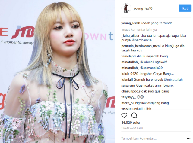 Young Lex Mengaku Fans BlackPink, Netizen Pada Nggak Terima. Muncul Pula Tagar #savelisa