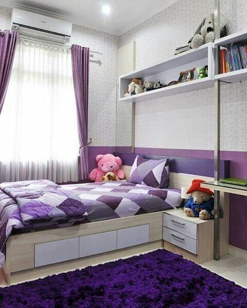 16 Inspirasi Kamar Single Bed yang Lucu dan Nyaman. Cocok Buatmu Anak Kostan, Atau yang Tidurnya Masih Sendirian