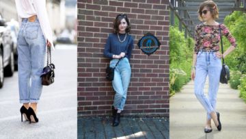 Inspirasi Tampilan Klasik dengan Mom Jeans. Kelihatan Jadul Tapi Tetap Trendi