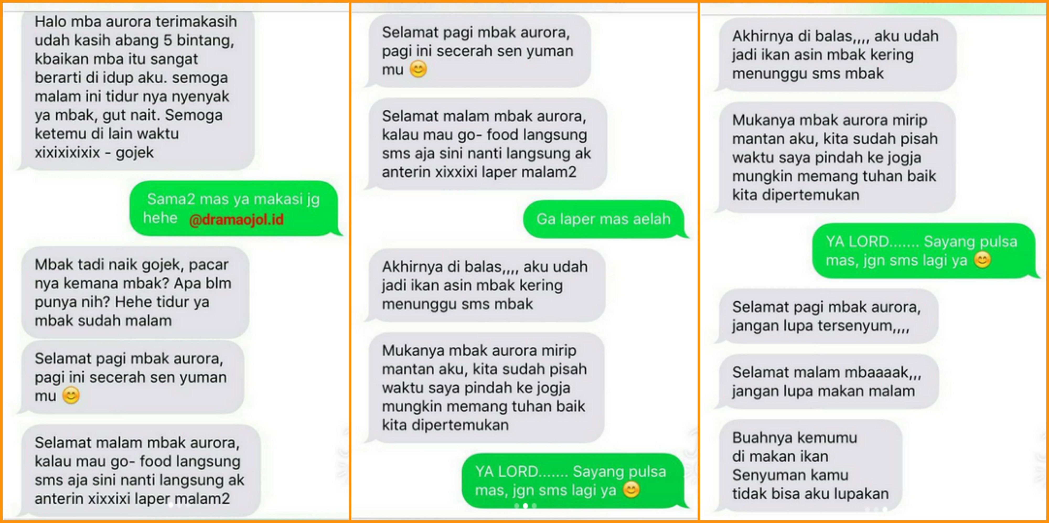 Duh, Begini Jadinya Kalau Driver Ojek Online Bapernya Sampai Dibawa Kerja