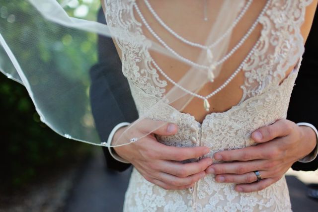 woman-wearing-beige-bridal-gown-during-day-time