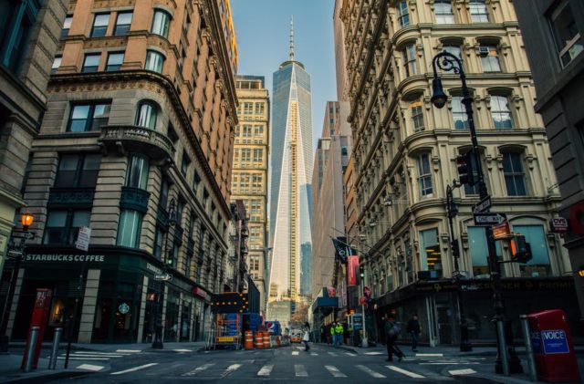 city-road-street-buildings