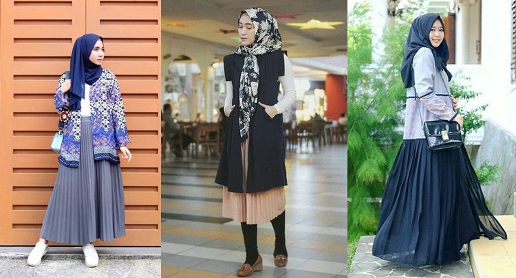 12 Inspirasi Rok Rempel Untukmu yang Berhijab. Inilah Kunci Tampil Menawan dalam Sekejap