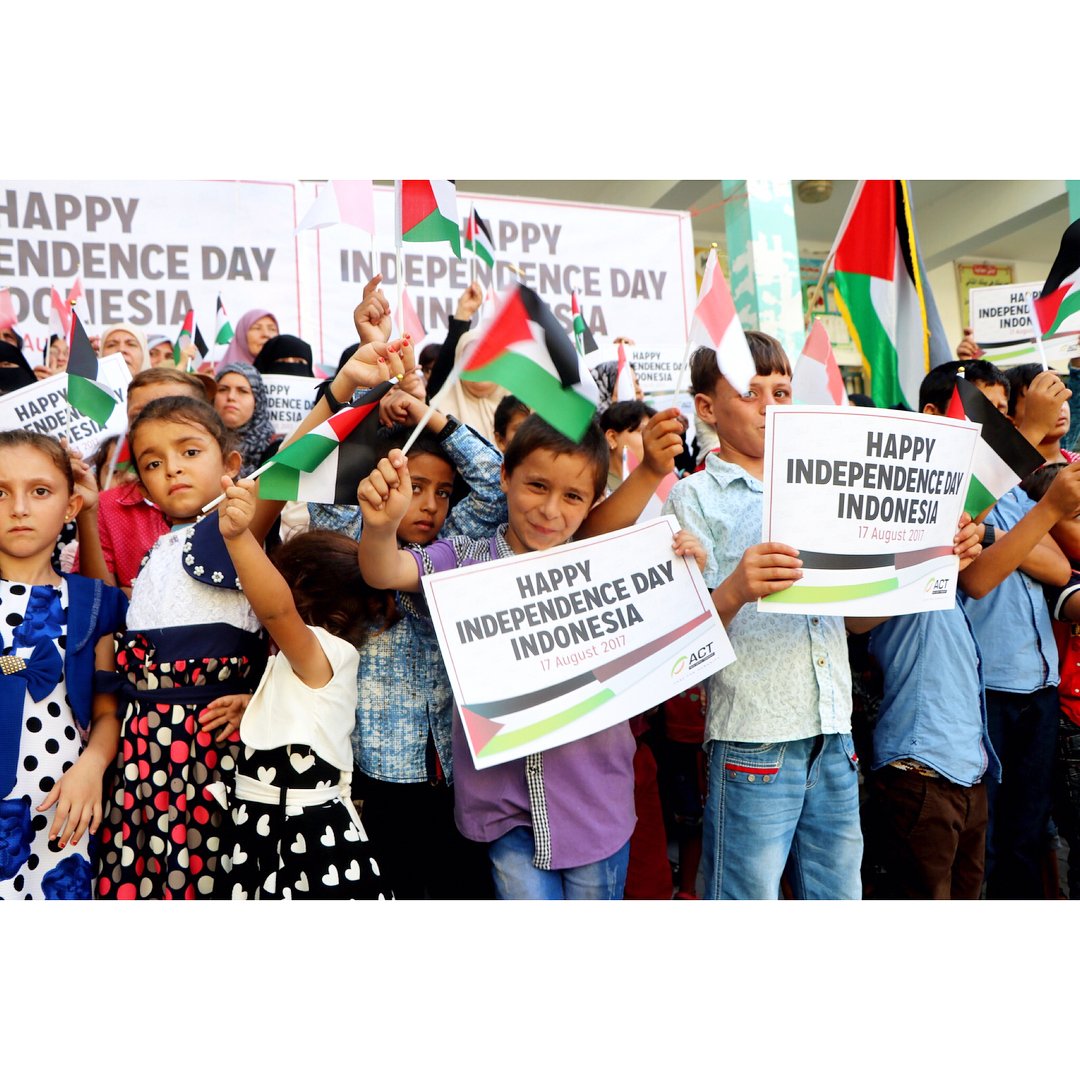 Kado Manis Dari Palestina, Dari Dulu Hingga Sekarang Selalu Ikut Merayakan Kemerdekaan Indonesia