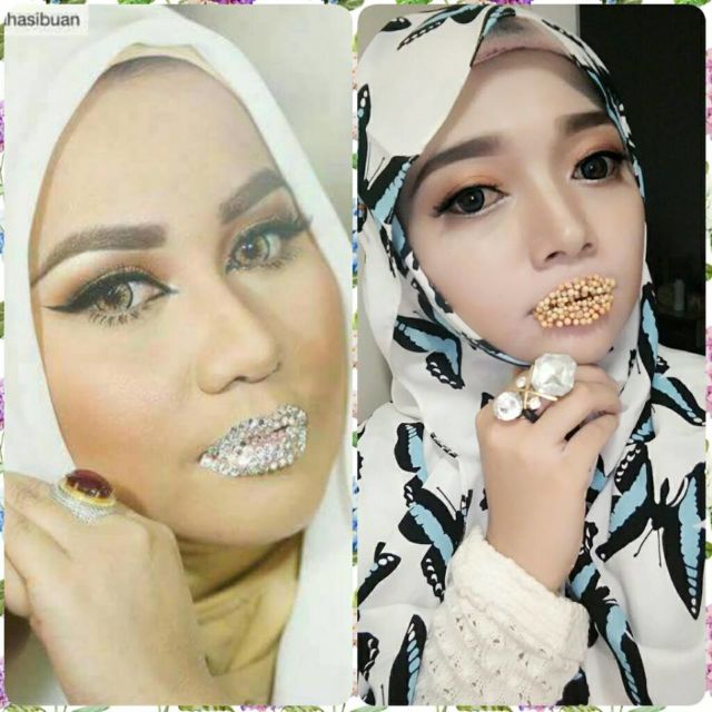 Kumpulan Foto Parodi Anniesa Hasibuan Pas Pakai Kristal Swarovski. Asli Kocak-Kocak dan Bikin Ngakak