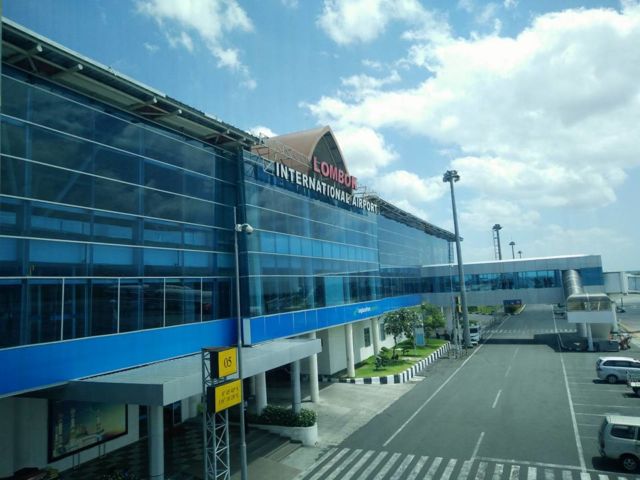 Kedatangan dari Airport Lombok