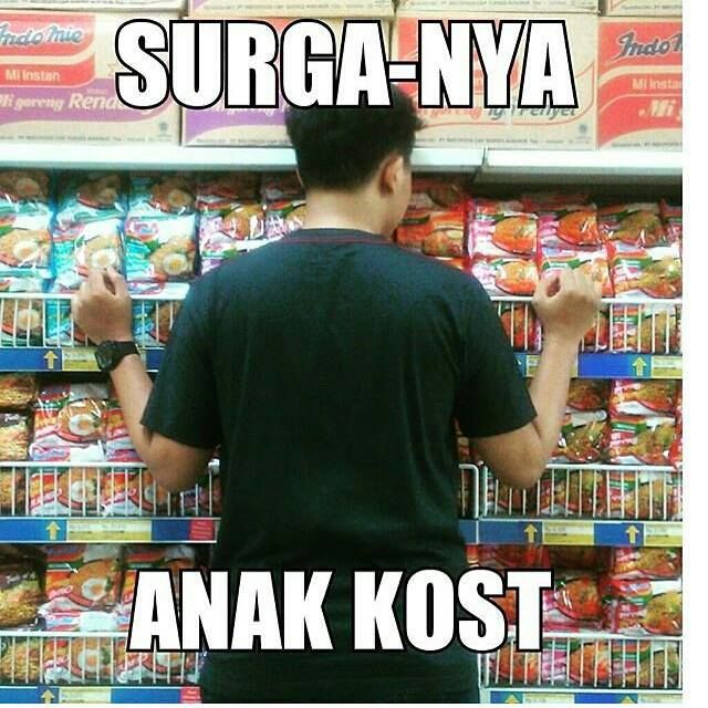 jangan banyak makan mie ya