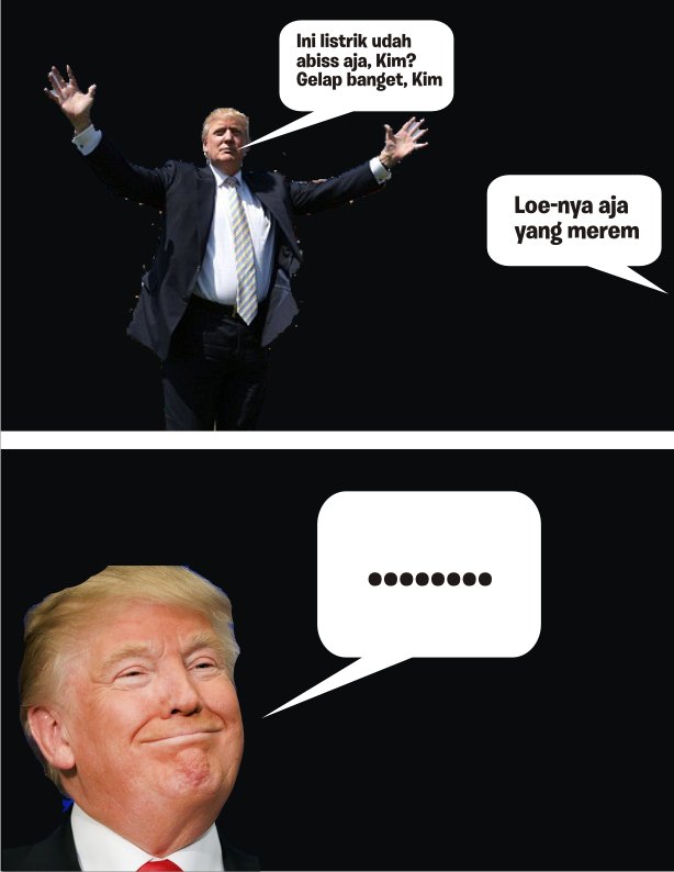 Seandainya Donald Trump dan Kim Jong Un Satu Kosan, Mungkin Kehidupan Sehari-Harinya Kayak Gini~