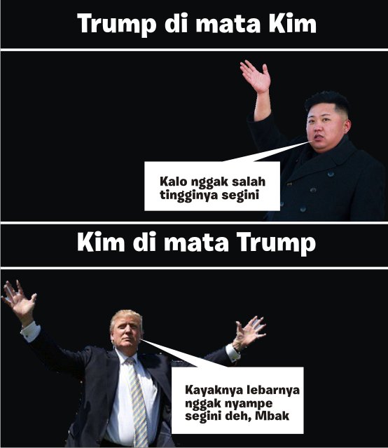 Seandainya Donald Trump dan Kim Jong Un Satu Kosan, Mungkin Kehidupan Sehari-Harinya Kayak Gini~