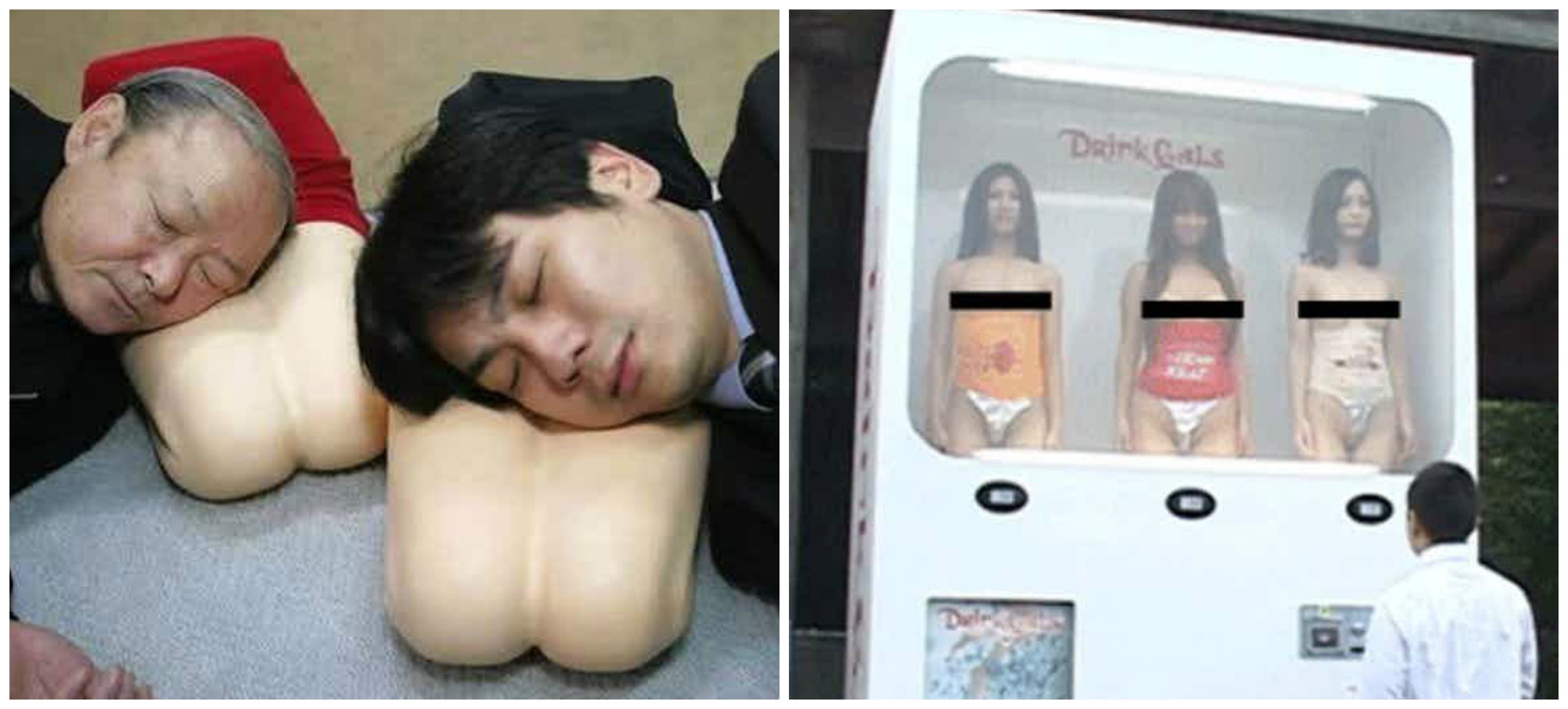 10 Benda Aneh Ini Hanya Ada di Jepang. Dari Bantal Kesepian Hingga Vending Machine Celana Dalam!