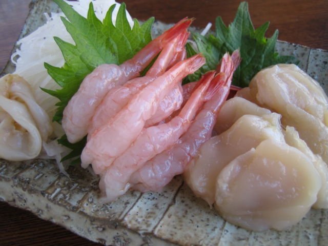 Sashimi Amaebi