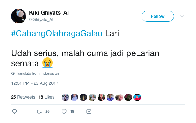 Daripada Marah Karena Kecurangan SEA Games, Mending Ikutan #CabangOlahragaGalau Aja. Dijamin Ngakak!