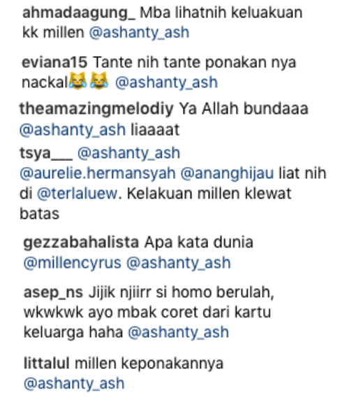 Memahami Perasaan Ashanty yang Dibombardir Laporan Warganet Soal Millen Cyrus. Pasti Pusing Banget