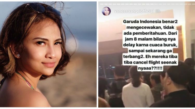 Artis Vanessa Angel Ngamuk di Sosmed karena Penerbangan Dibatalkan. Presiden Jokowi pun Disalahkan!