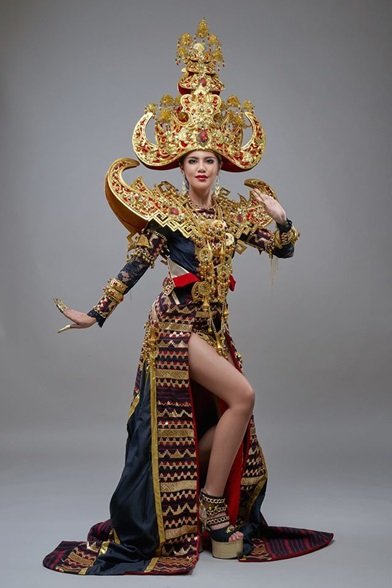 Kostum Ariska yang menjadi The Best National Costume