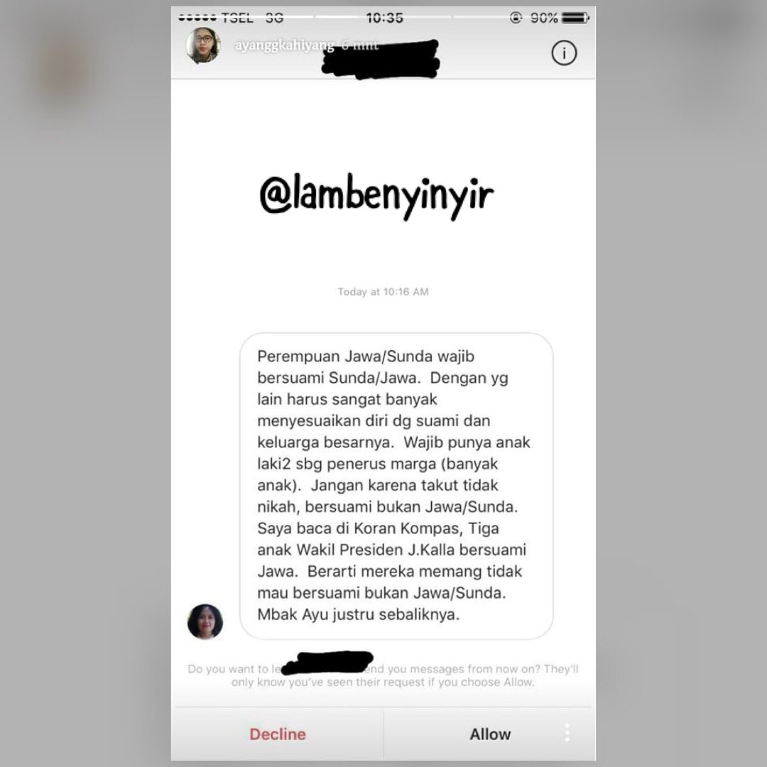 Putri Jokowi Curhat di Instagram Soal Warganet yang Nyinyirin Pernikahannya. Kebangetan Sih Emang!