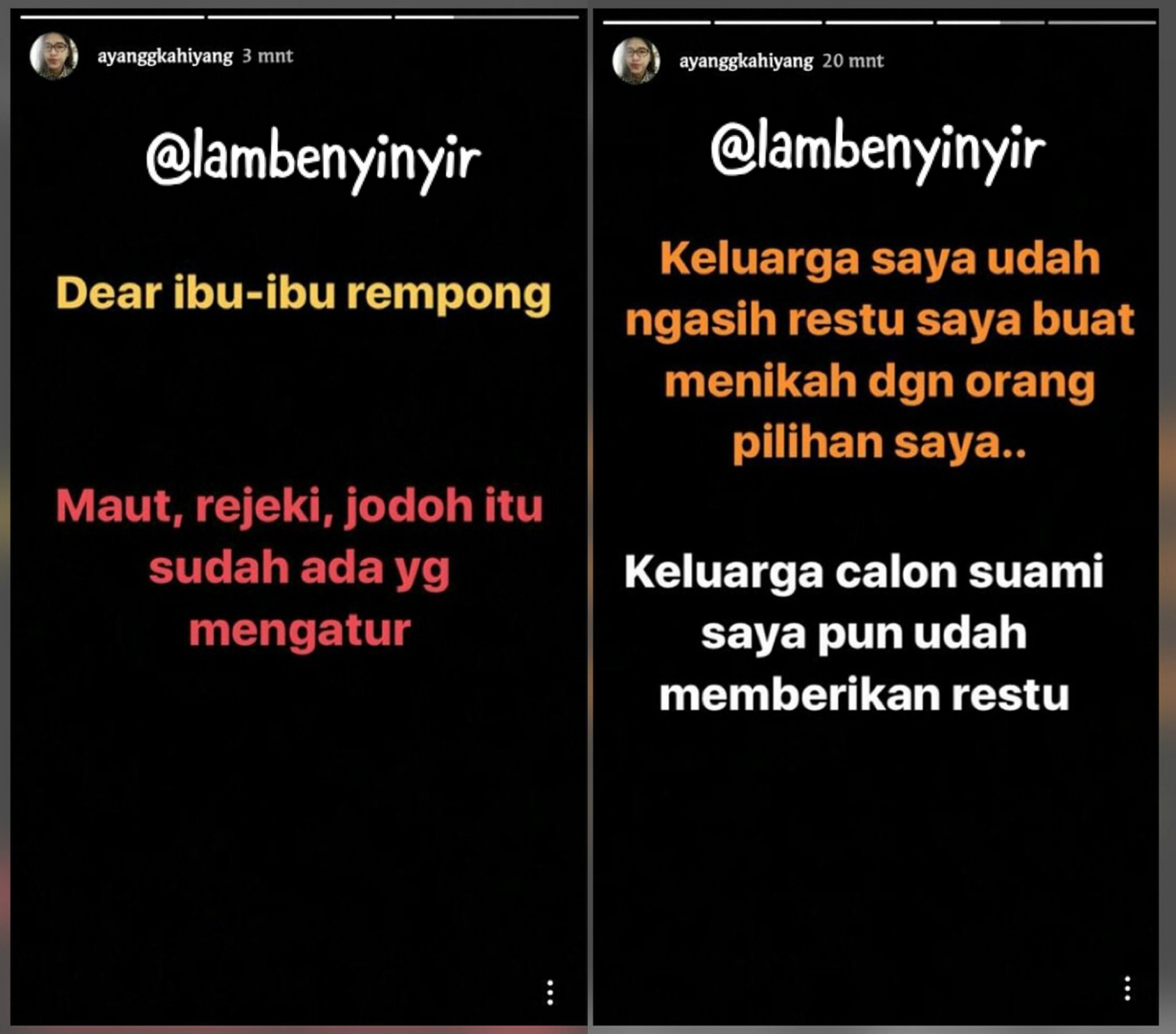 Putri Jokowi Curhat di Instagram Soal Warganet yang Nyinyirin Pernikahannya. Kebangetan Sih Emang!