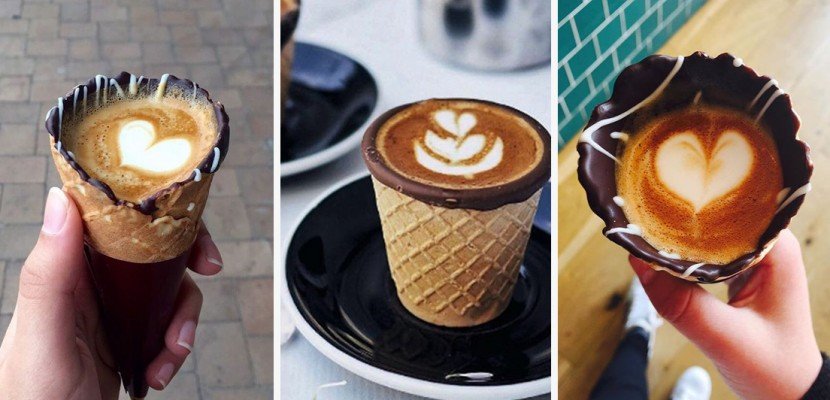 Kenalan Sama Coffee Cone, Kopi Pertama yang Bungkusnya Unik dan Bikin Mupeng!