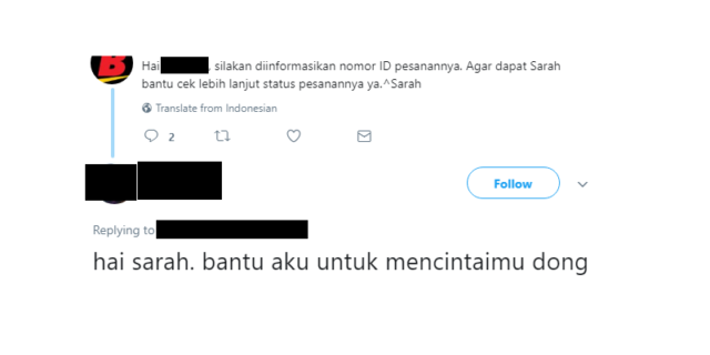 To the point banget sih, Masnya...