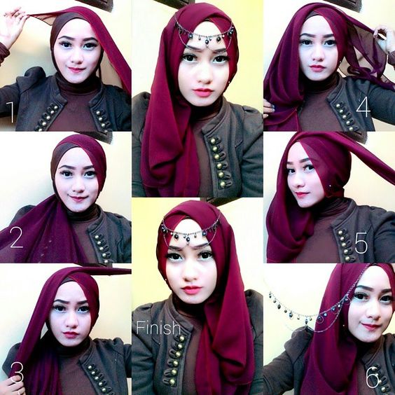 13 Inspirasi Style Hijab Menggunakan Headpiece untuk Kondangan. Bikin Penampilanmu Makin Menawan