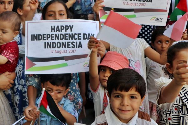 Kado Manis Dari Palestina, Dari Dulu Hingga Sekarang Selalu Ikut Merayakan Kemerdekaan Indonesia