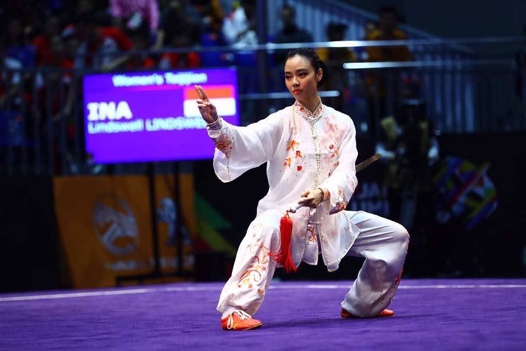 Lindswell Kwok, Ratu Wushu dari Indonesia yang Dapat Emas di 4 SEA Games Berturut-turut. Bangga!