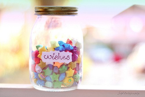 wishes in a bottle