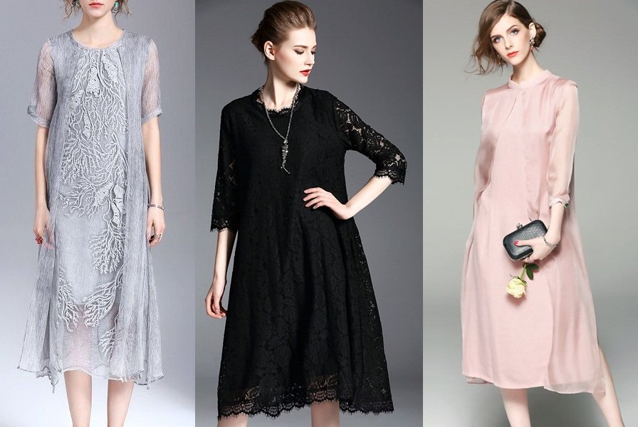 12 Inspirasi Loose Midi Dress untuk Acara Formal. Yang Satu Ini Jaminan Tidak Membentuk Lekuk Tubuh, Lho!