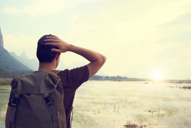 background-backpack-backpacker-clouds